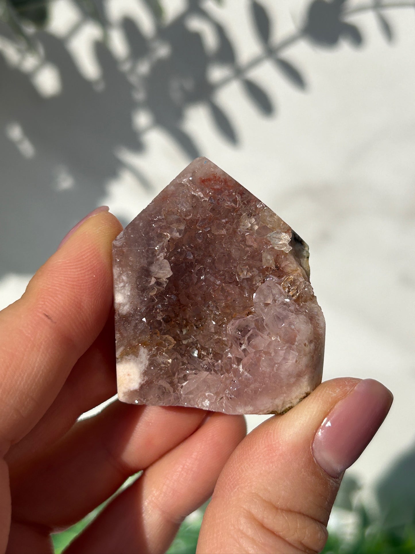 Pink amethyst tower 11