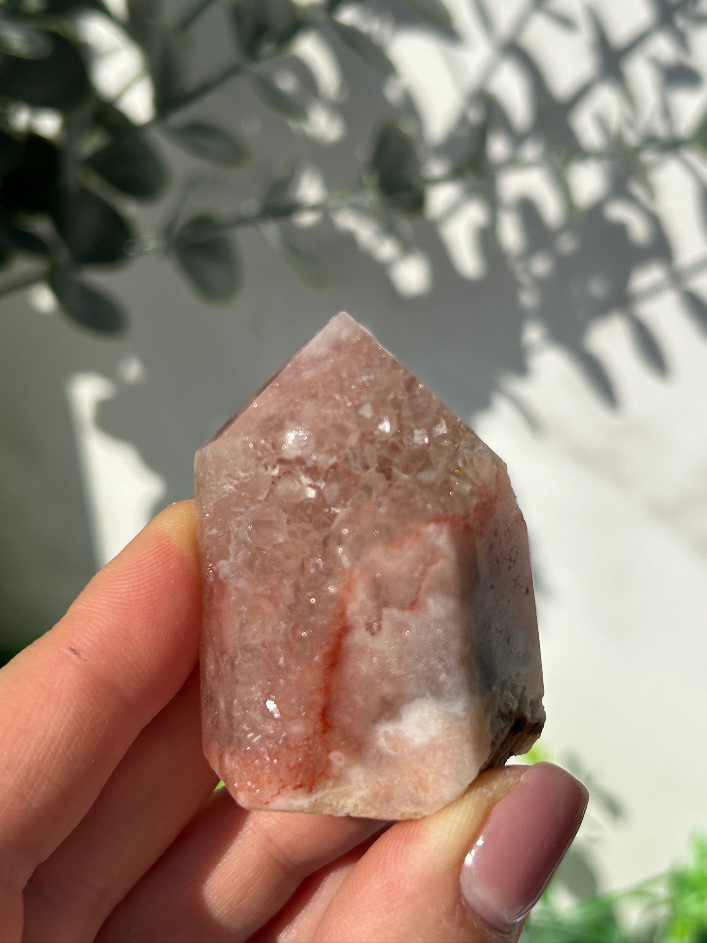 Pink amethyst tower 21d