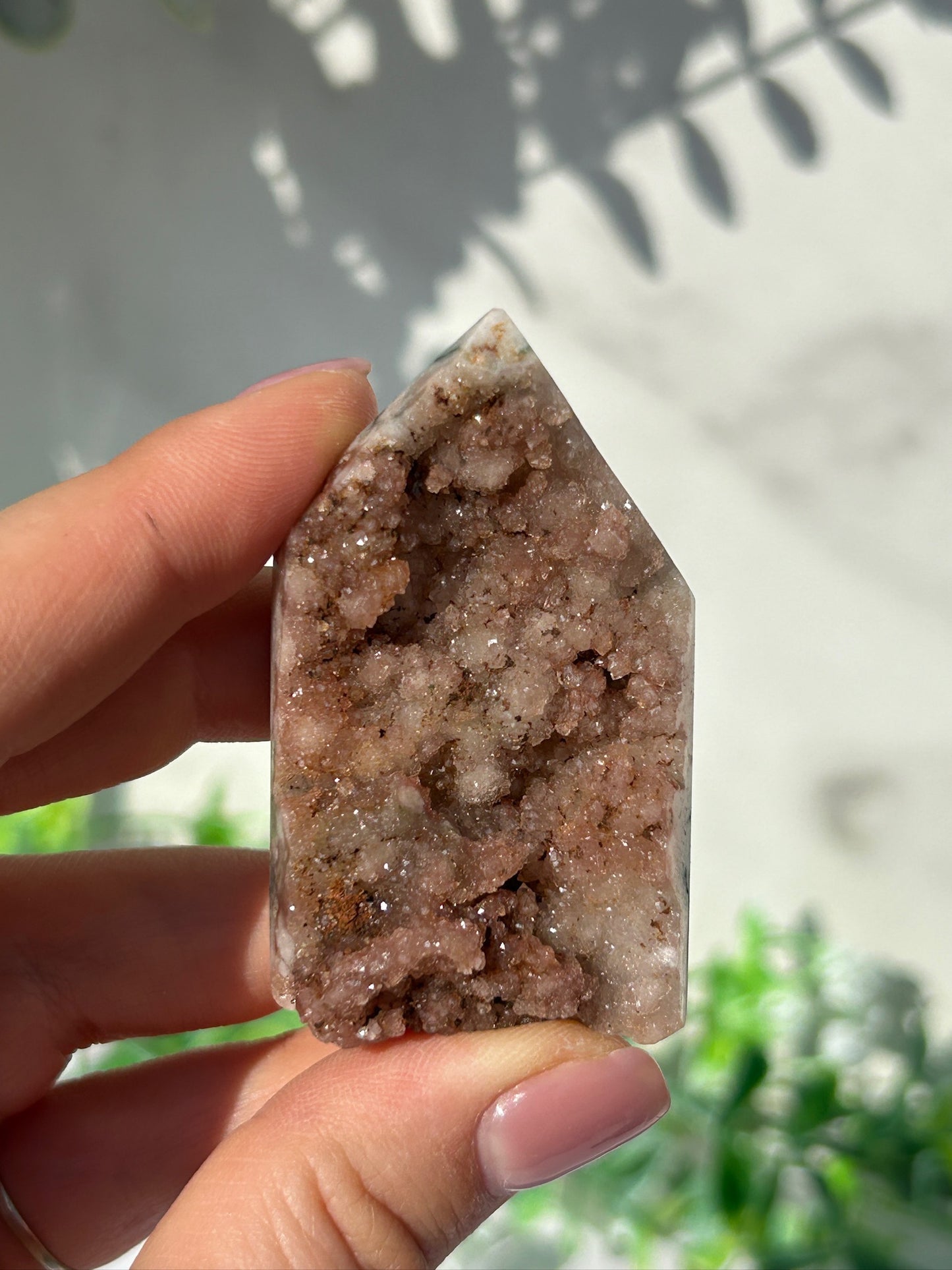 Pink amethyst tower 13b