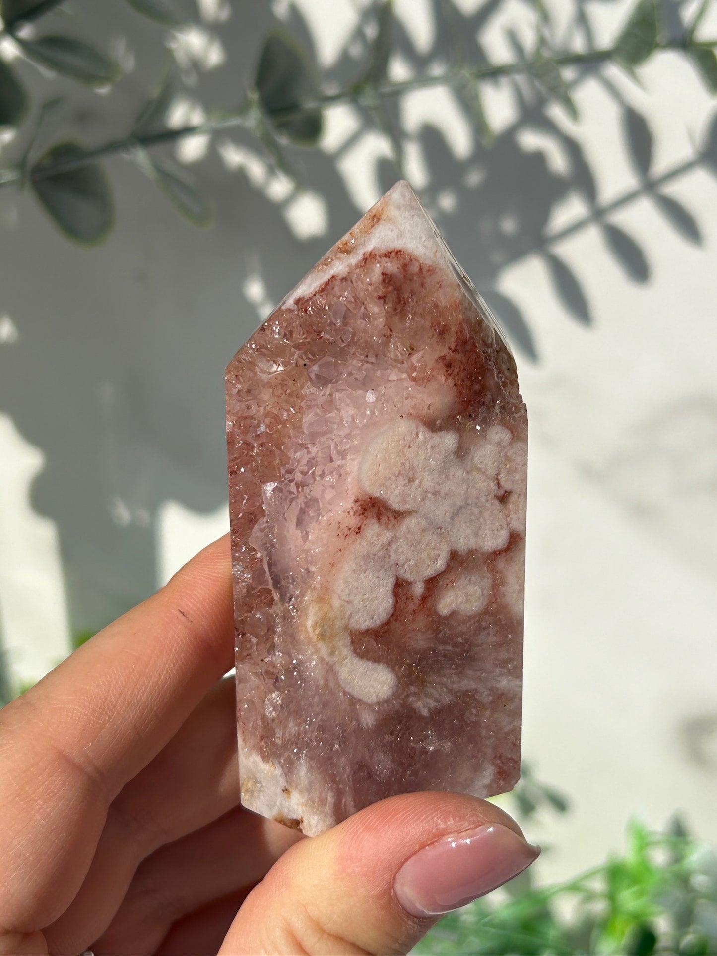 Pink amethyst tower 31