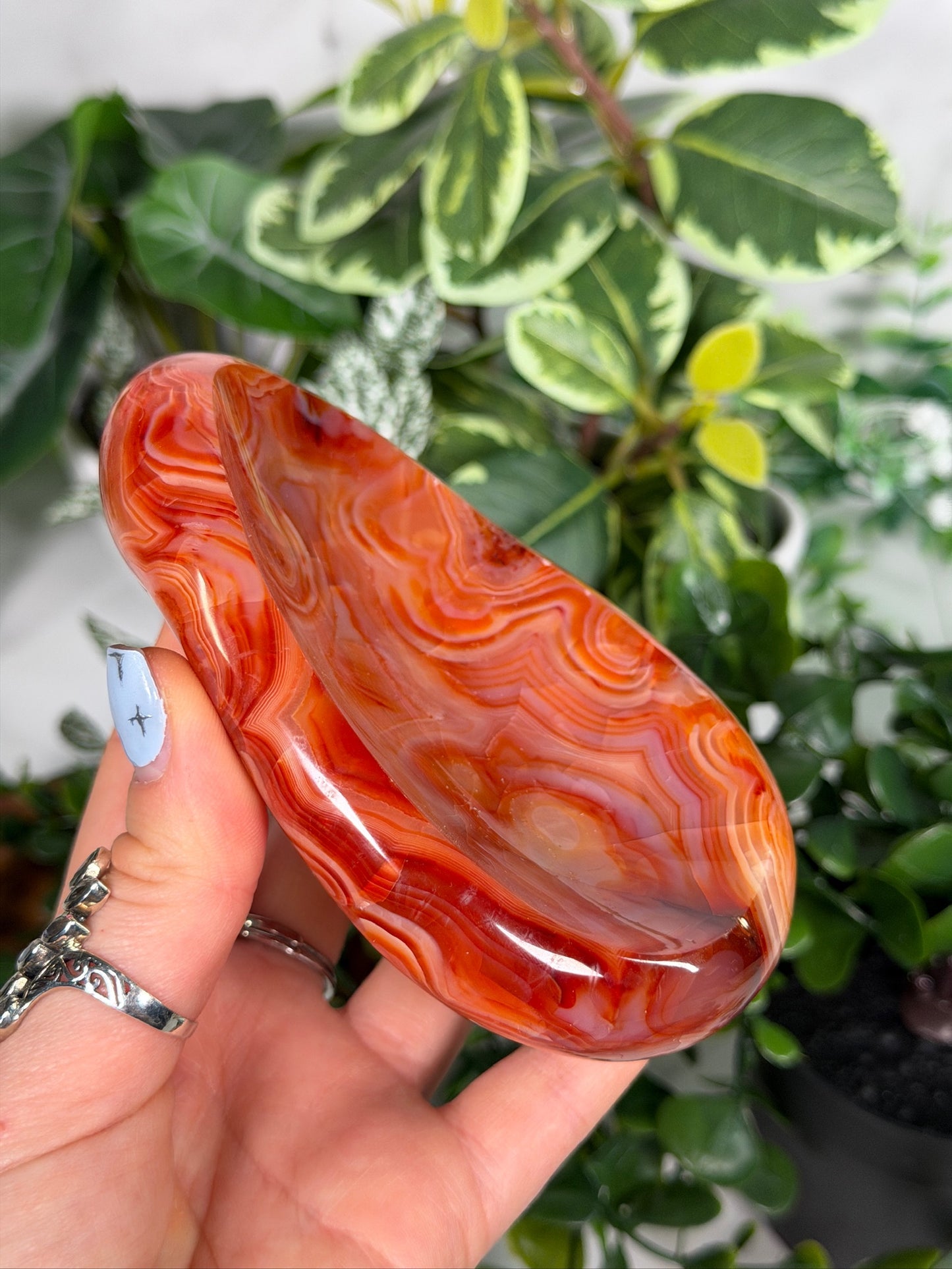 Carnelian bowl 29c