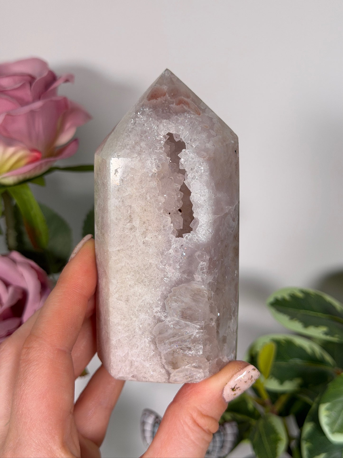 Pink amethyst tower 40s