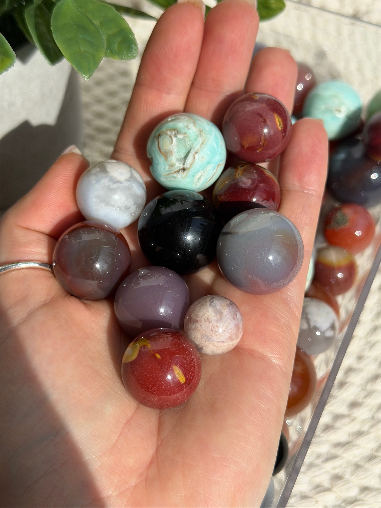 Mystery mini sphere trio