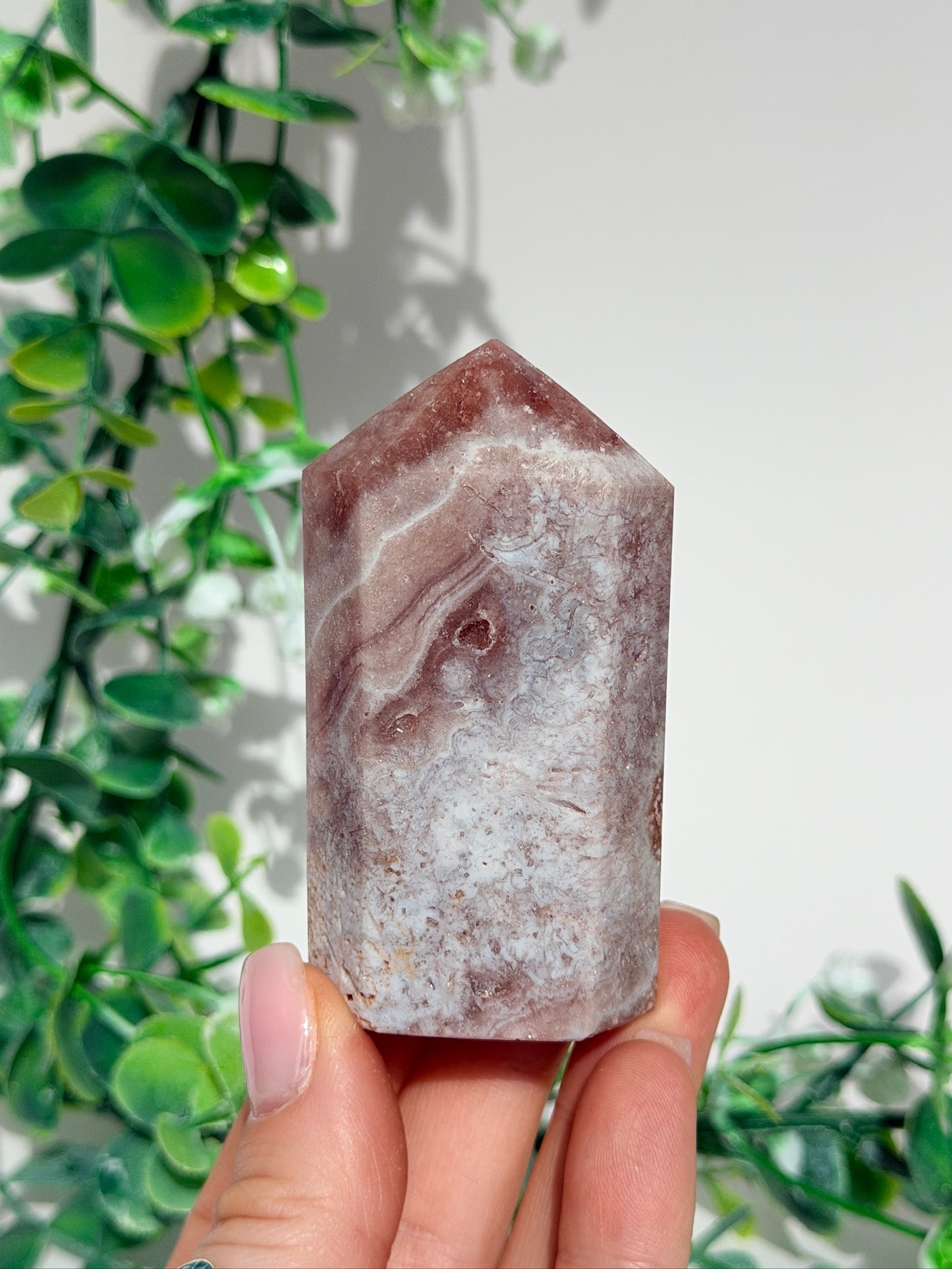 Pink amethyst tower 23n