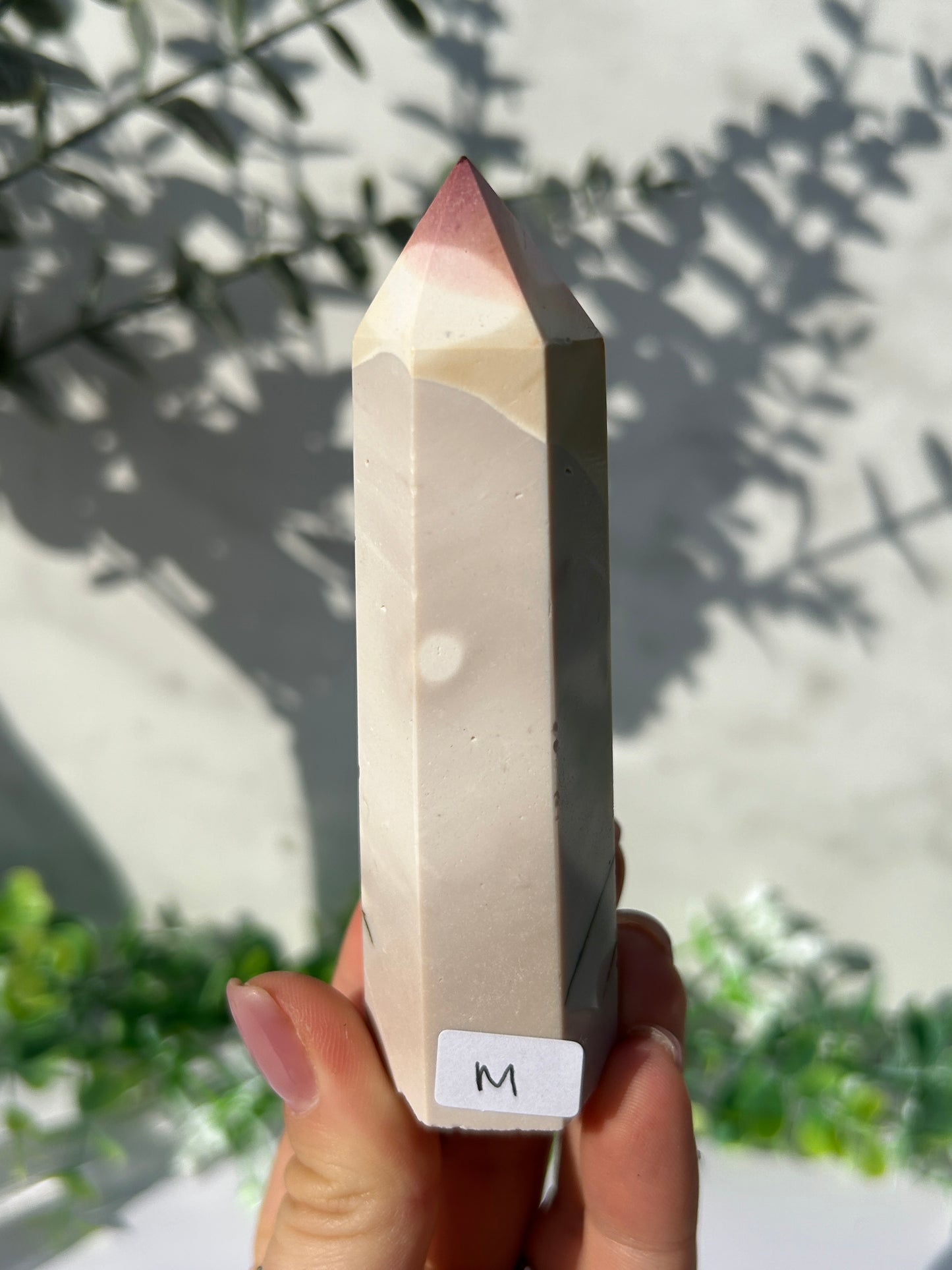 White Mookaite Towers