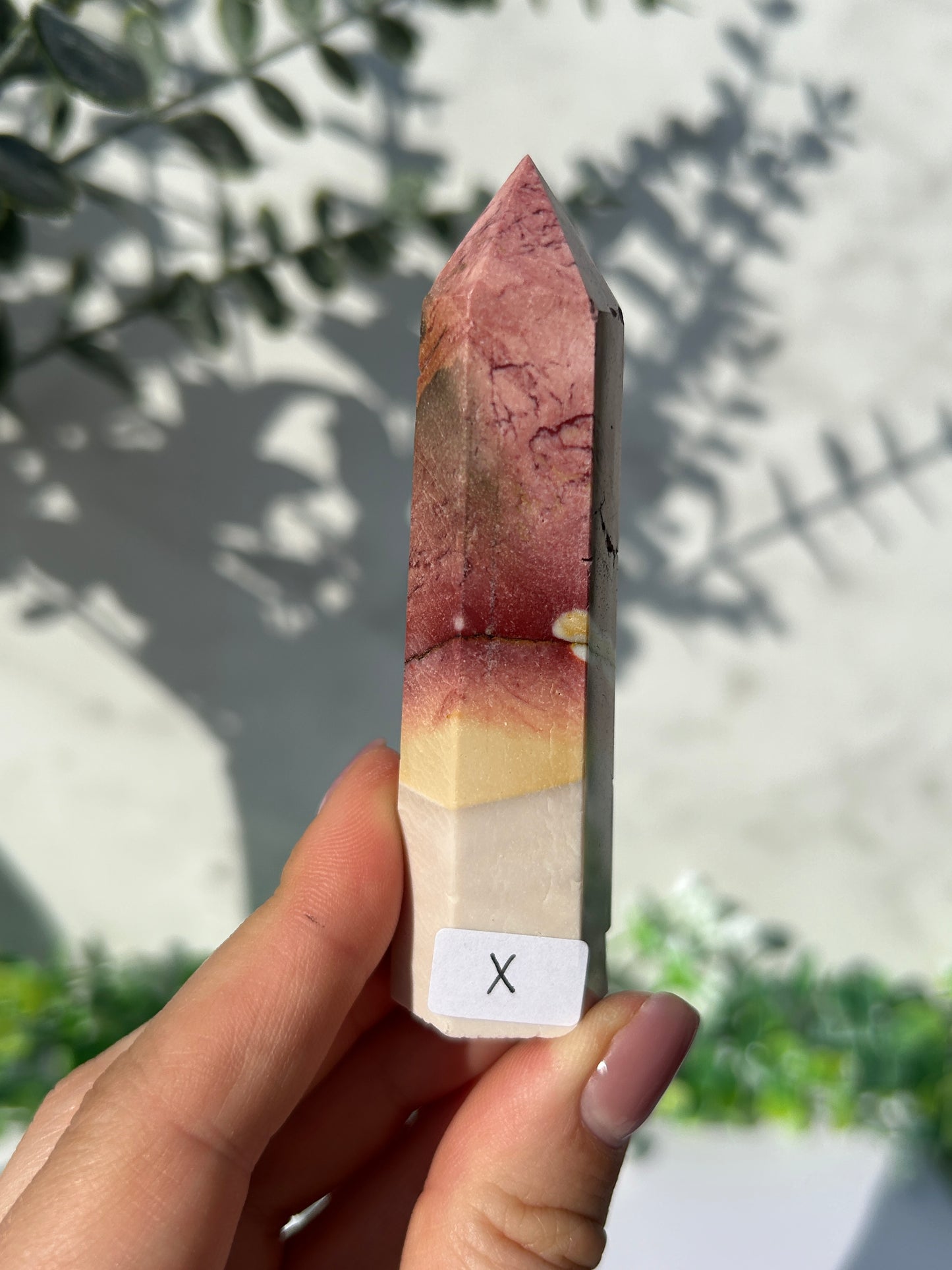 Pink Mookaite towers