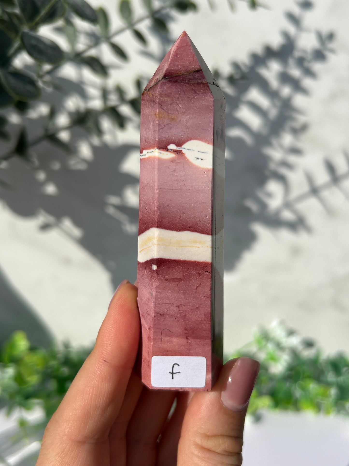 Pink Mookaite towers