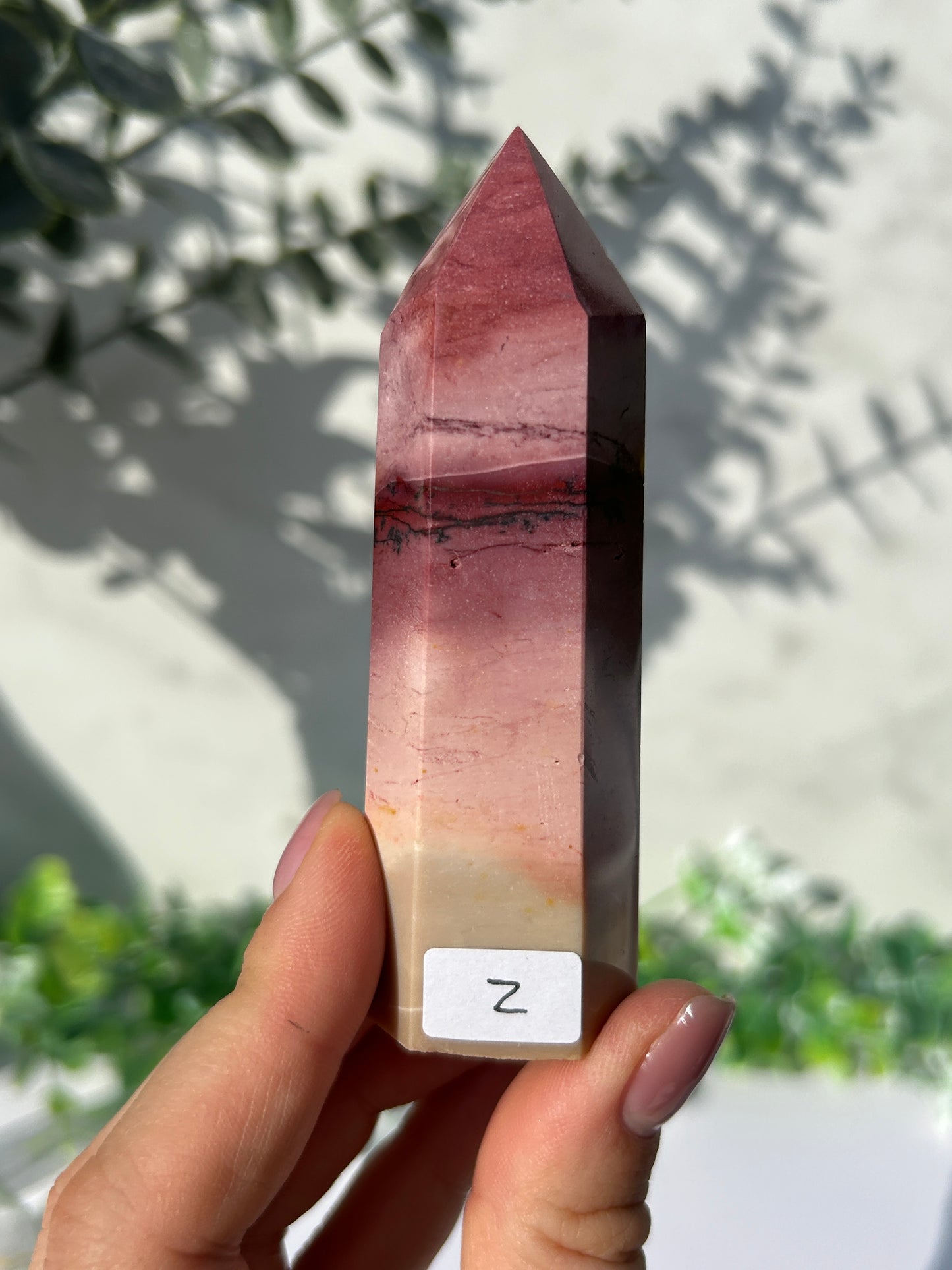 Pink Mookaite towers