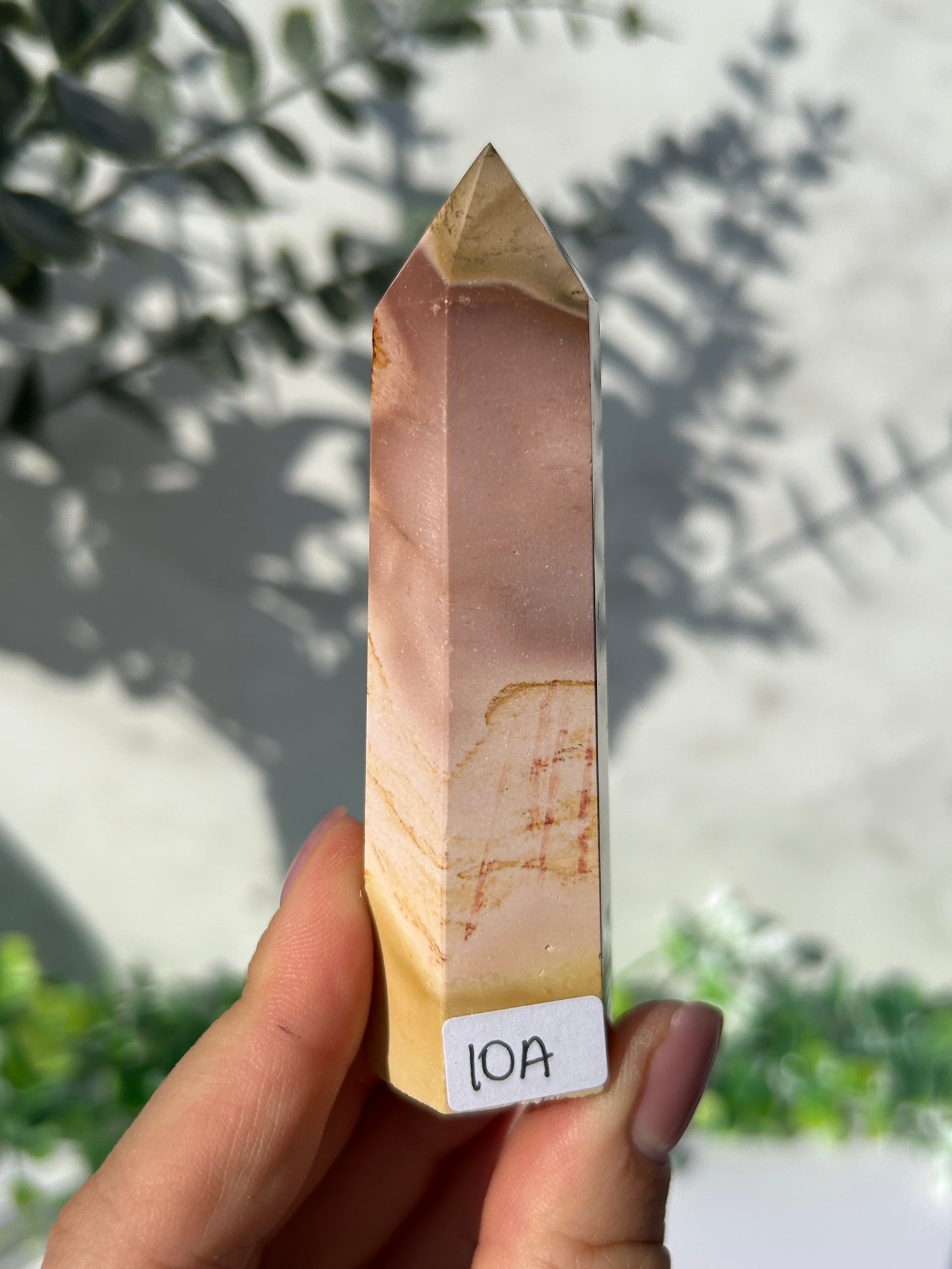 Pink Mookaite towers