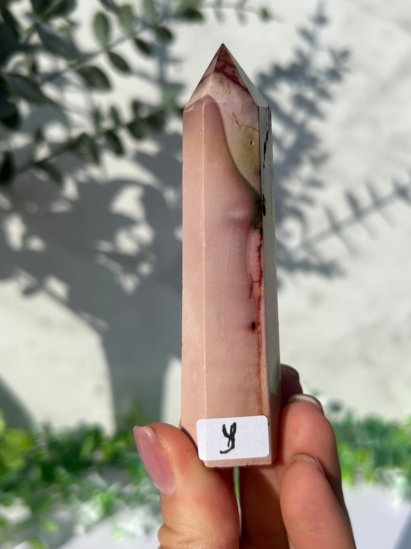 Pink Mookaite towers