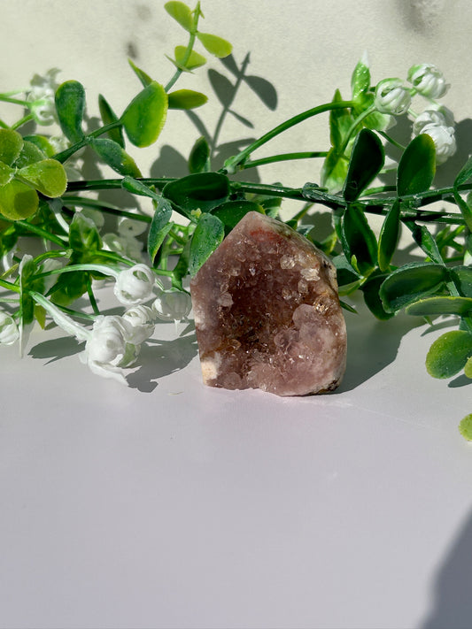 Pink amethyst tower 11