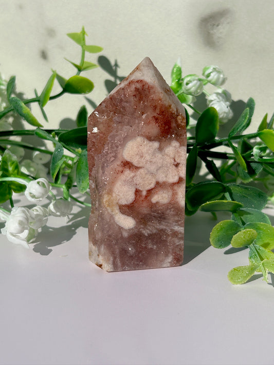 Pink amethyst tower 31