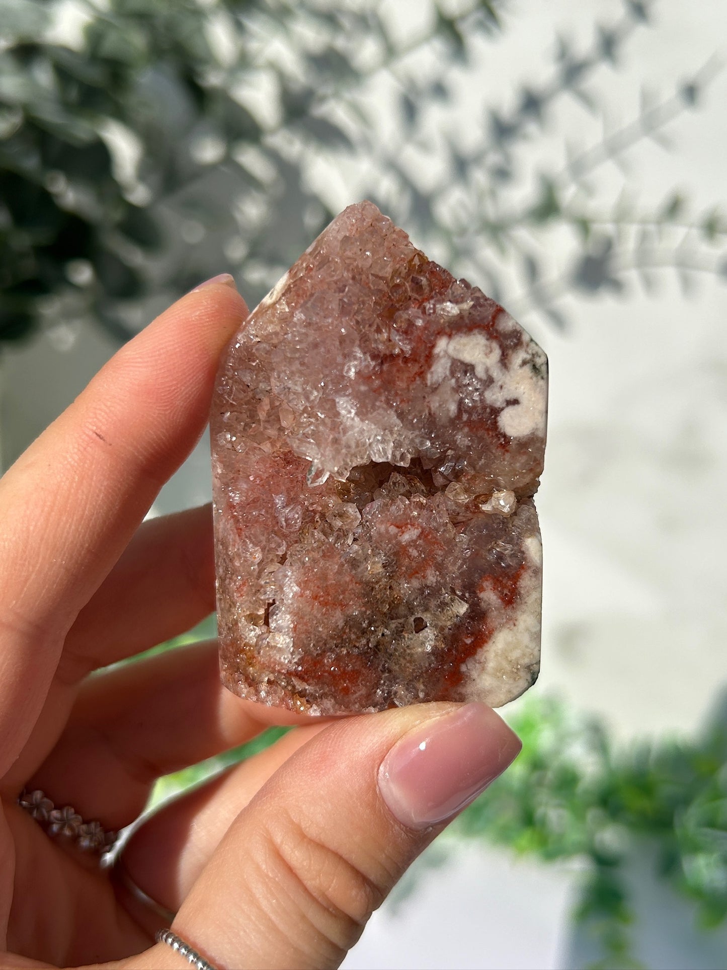 Pink amethyst tower 20b