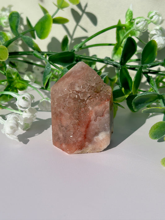 Pink amethyst tower 21d