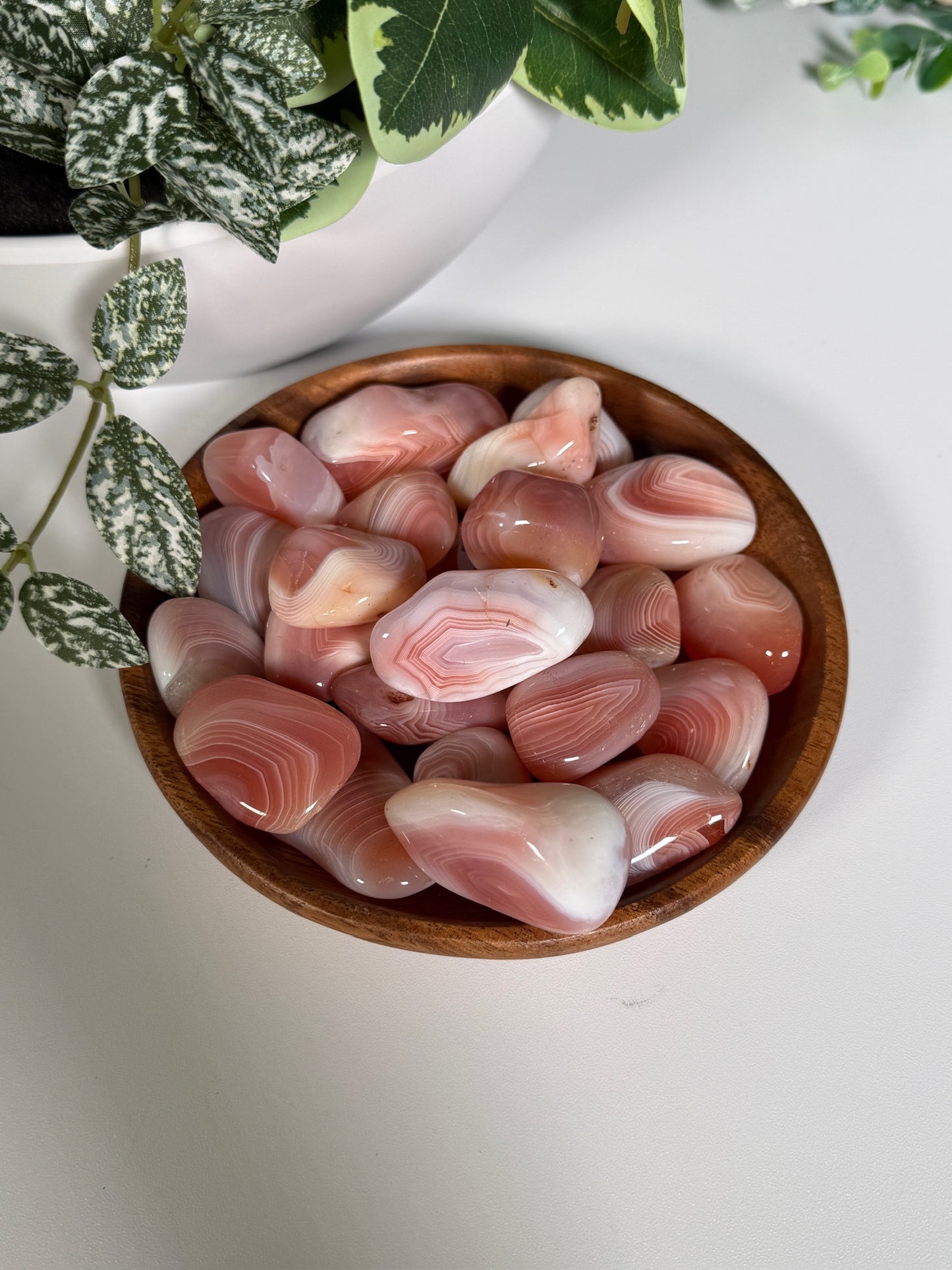 Apricot agate tumble