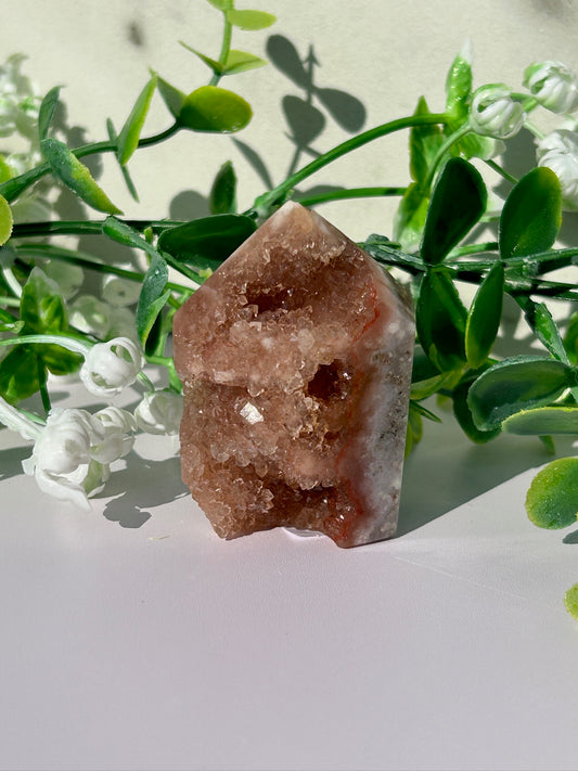 Pink amethyst tower 17g