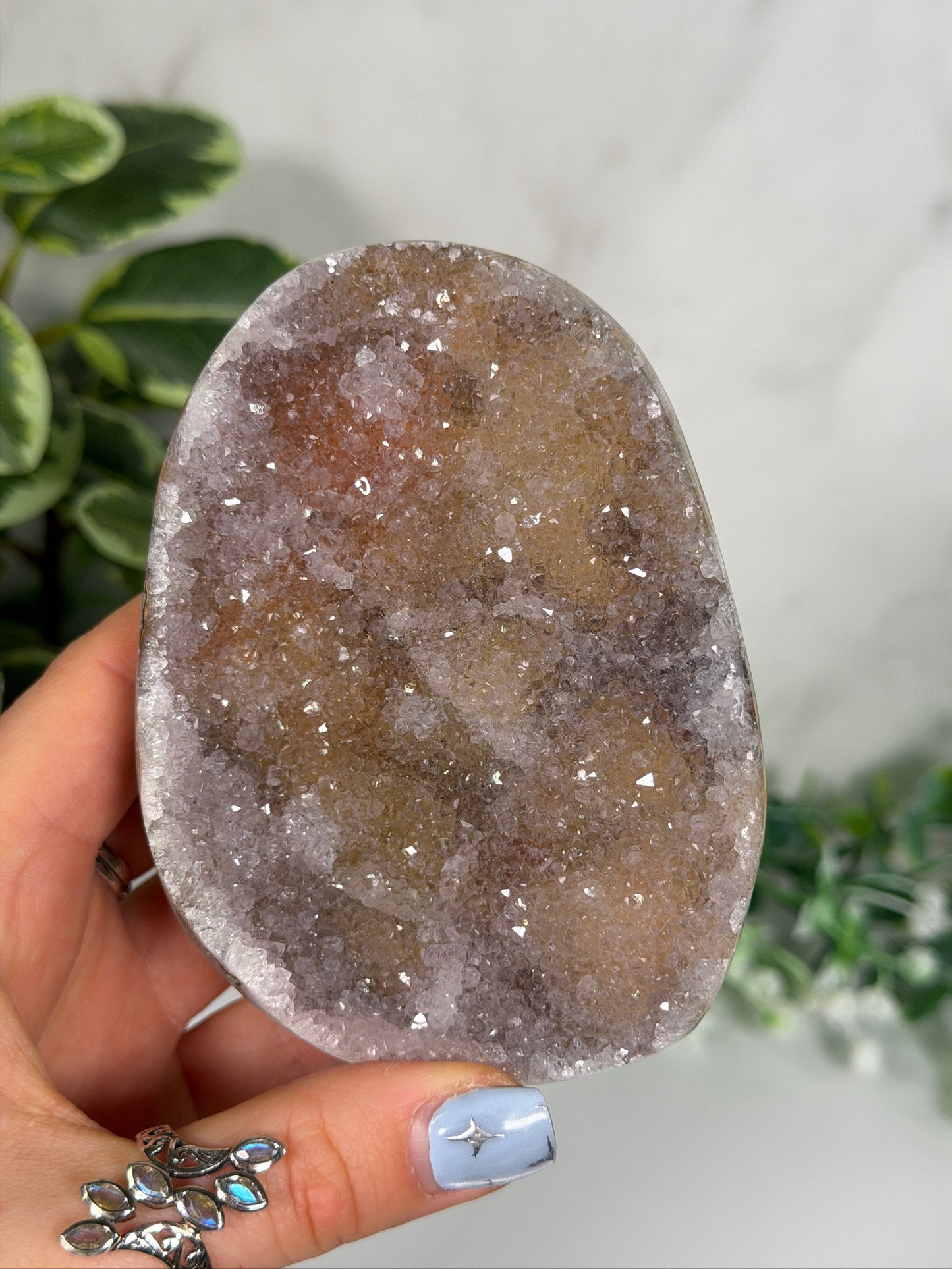 Galaxy amethyst cutbase 56g