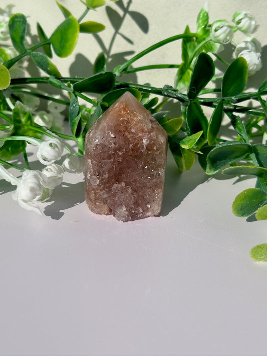 Pink amethyst tower 13