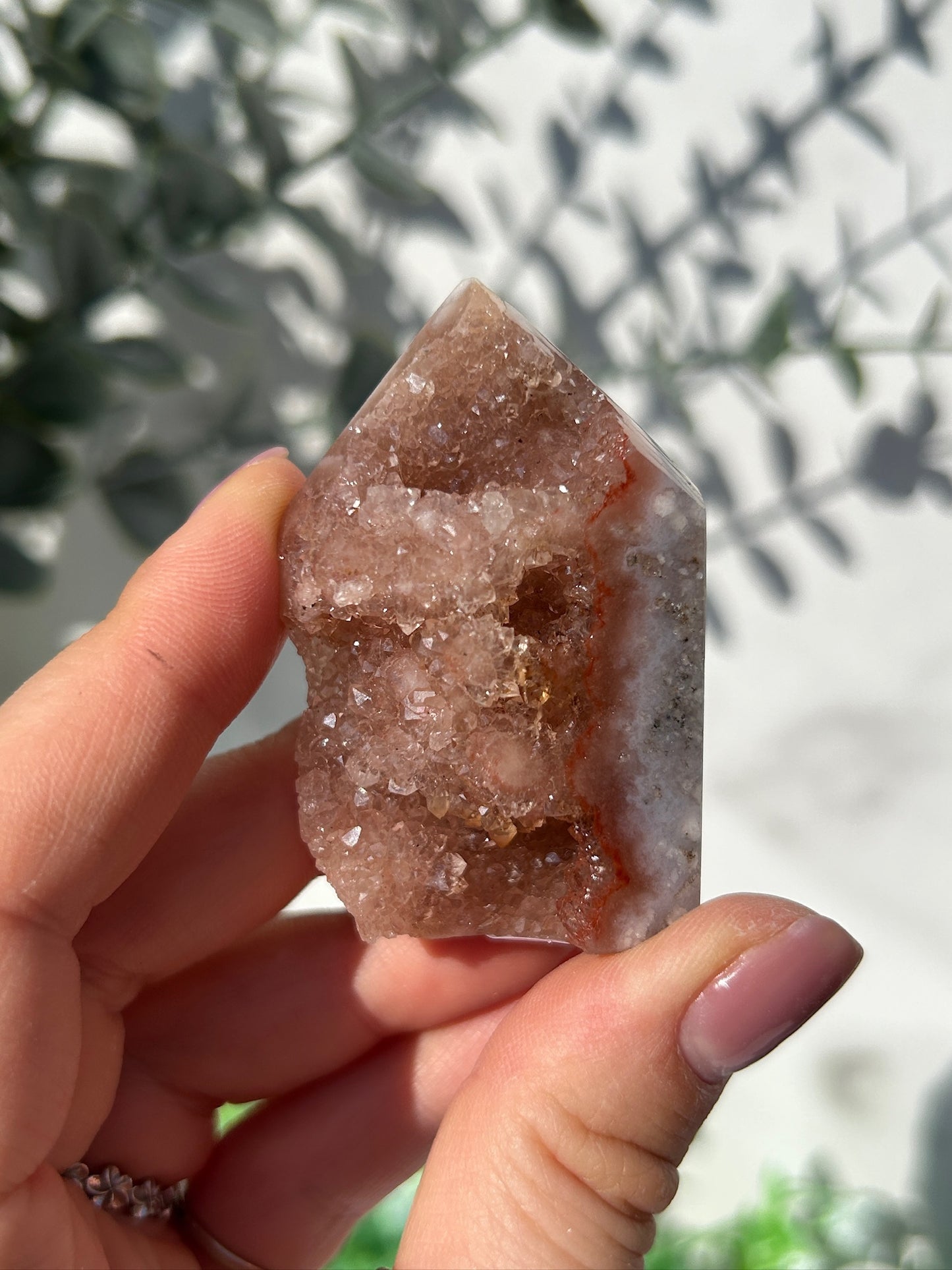 Pink amethyst tower 17g