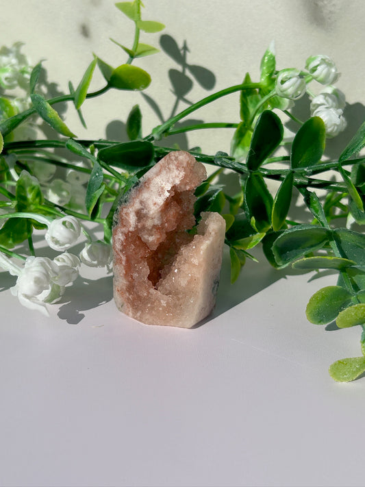 Pink amethyst tower 12c