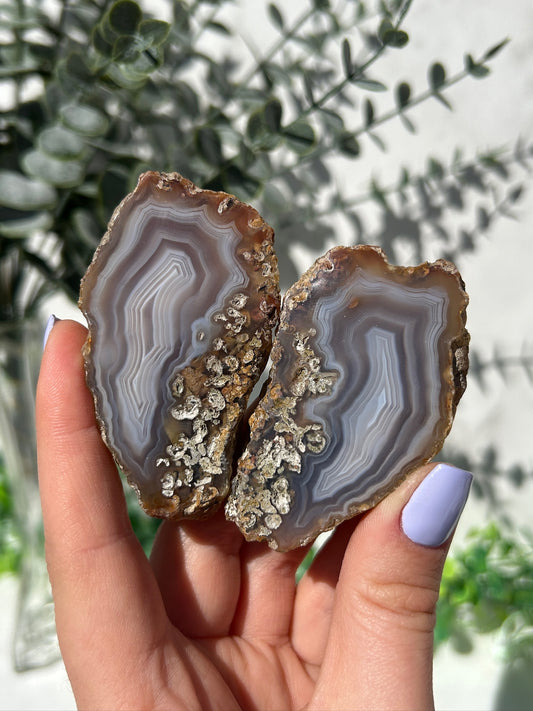 Sumatran agate 50c