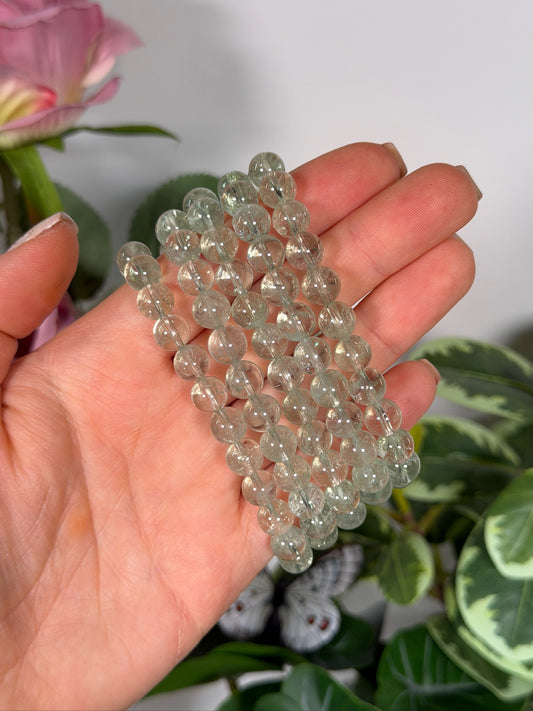 Prasiolite bracelet 8mm