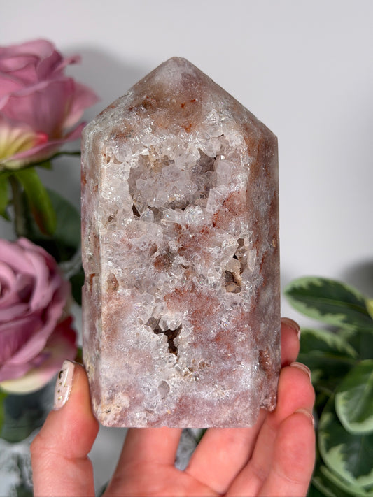 Pink amethyst tower 53v