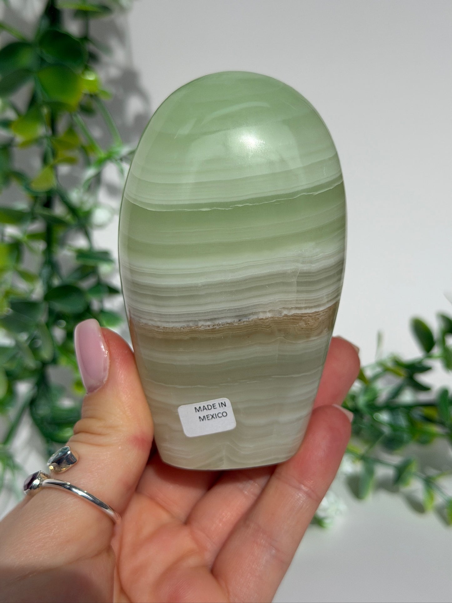 Green calcite 35