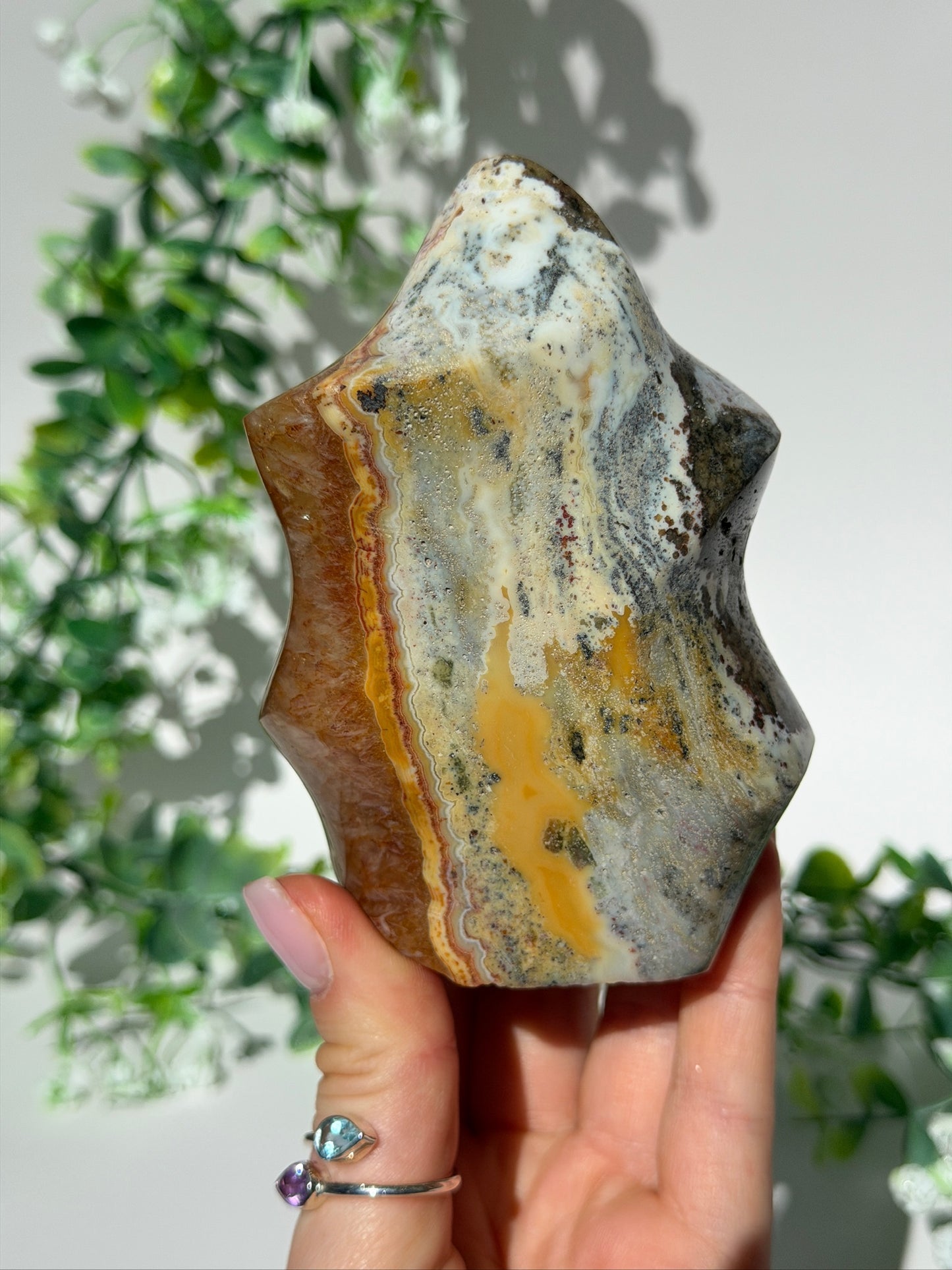 Sea jasper flame 25c