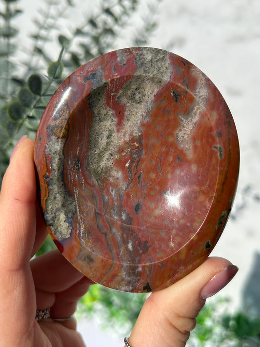 Sea jasper bowl 19