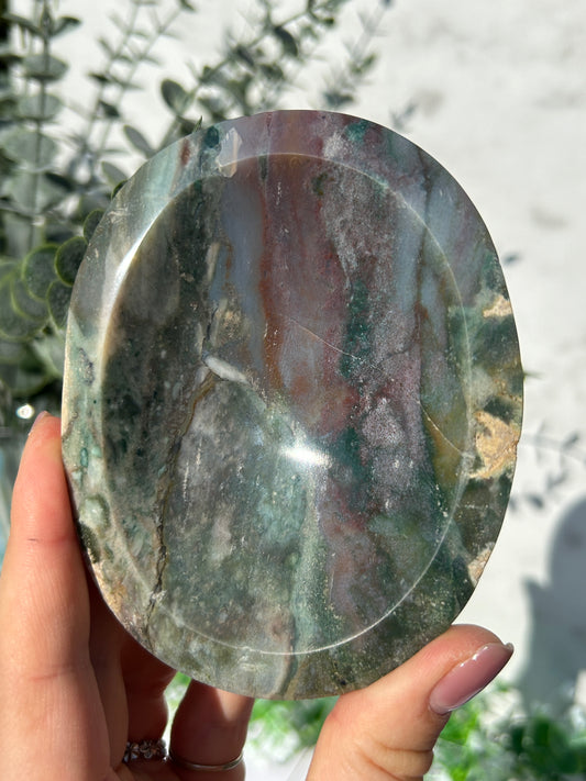Sea jasper bowl 25