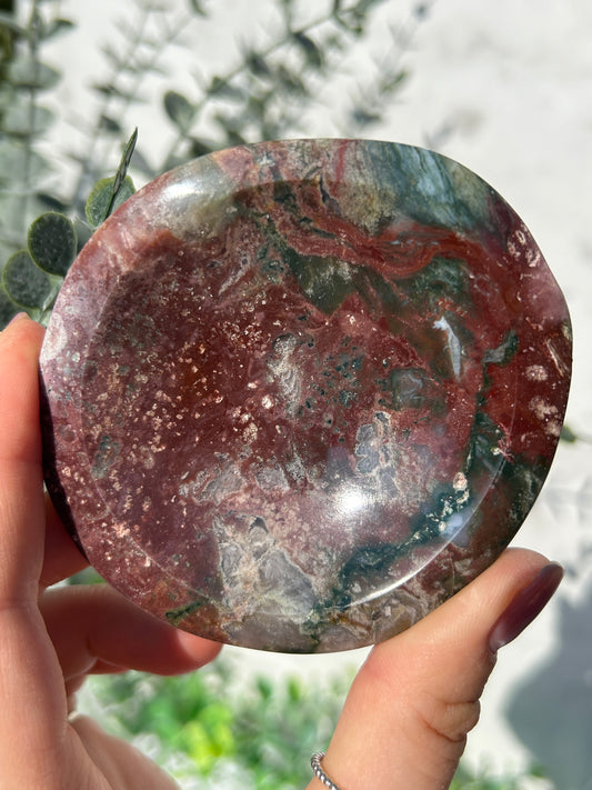 Sea jasper bowl 12a