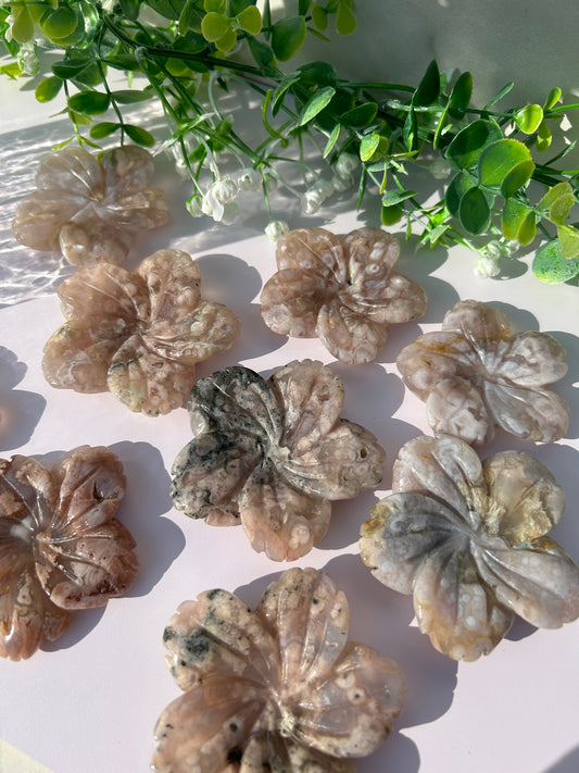 Flower agate flowers