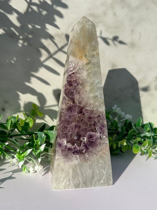 Druzy Agate Tower 182