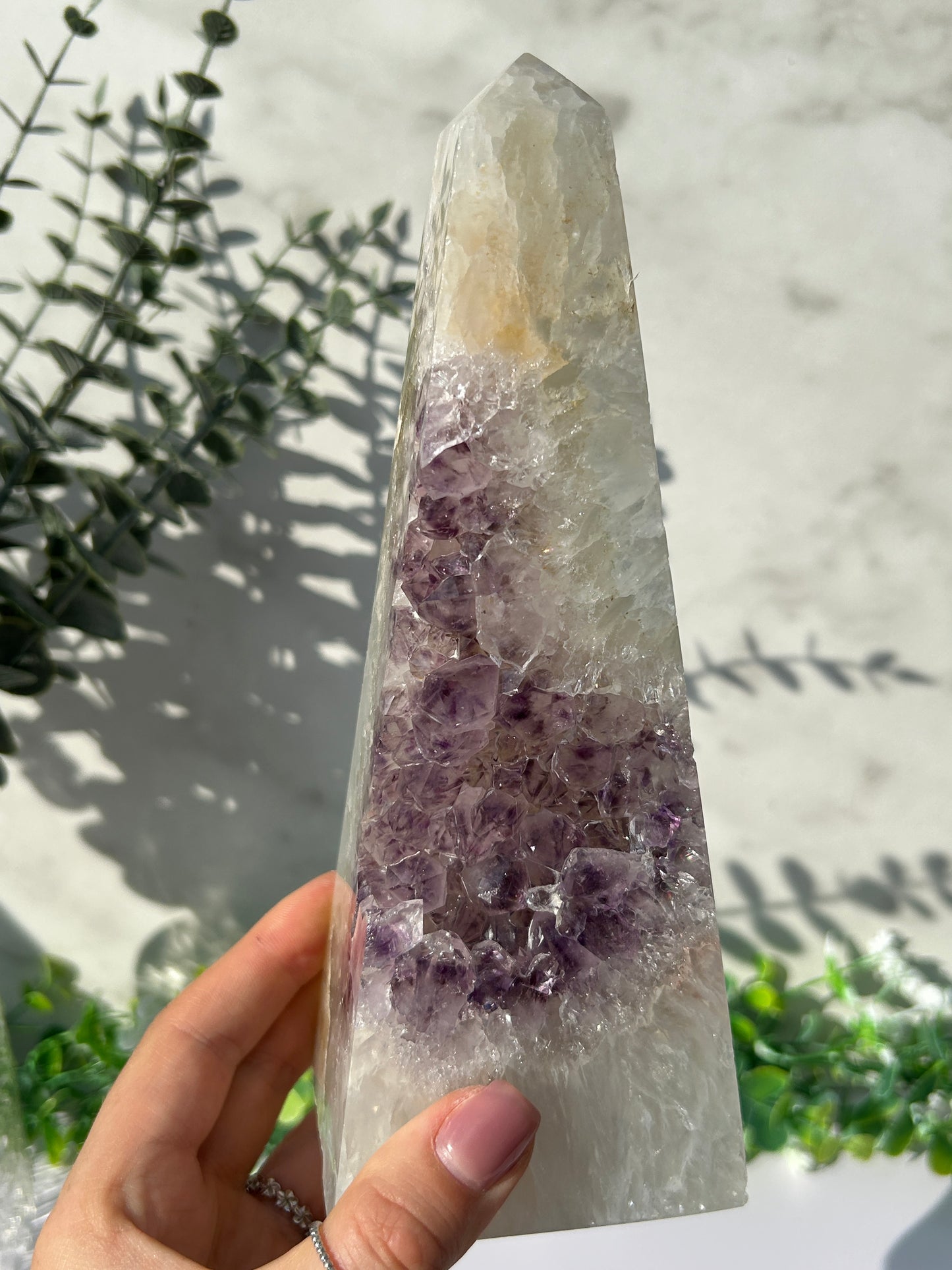 Druzy Agate Tower 182