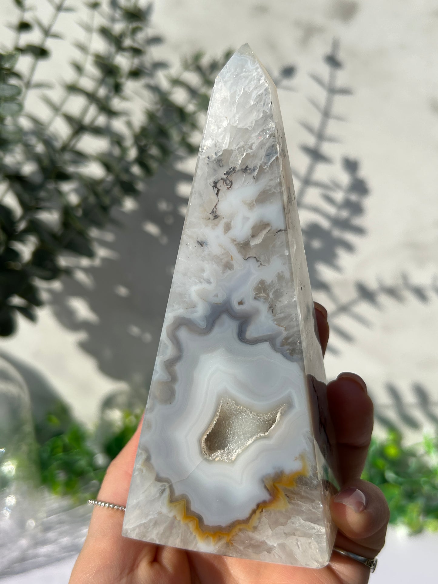 Druzy Agate Tower 53