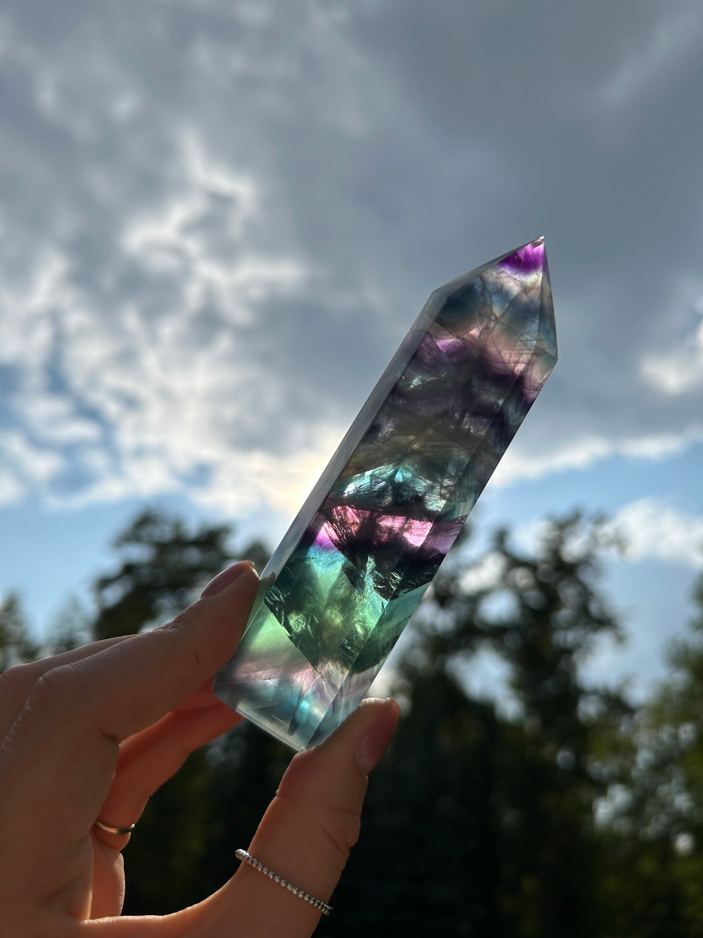 Fluorite tower 25