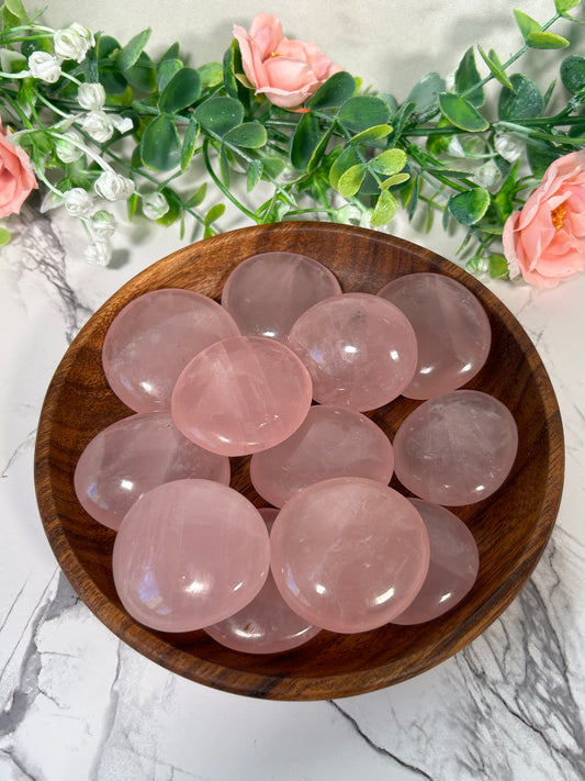 Rose Quartz Palm