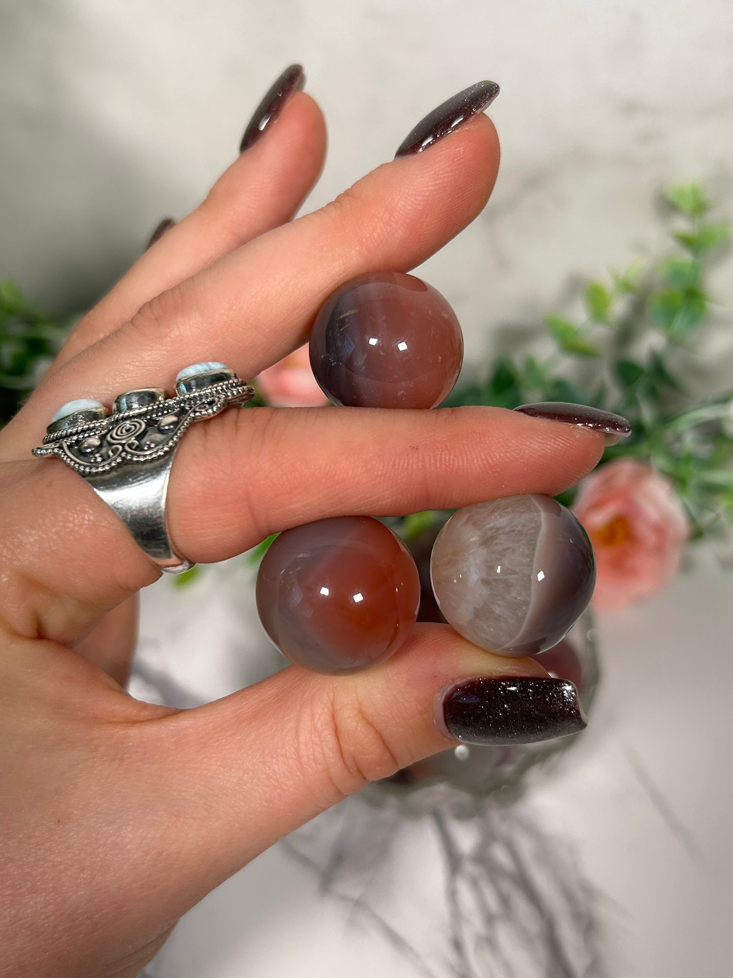 Mini Agate Spheres