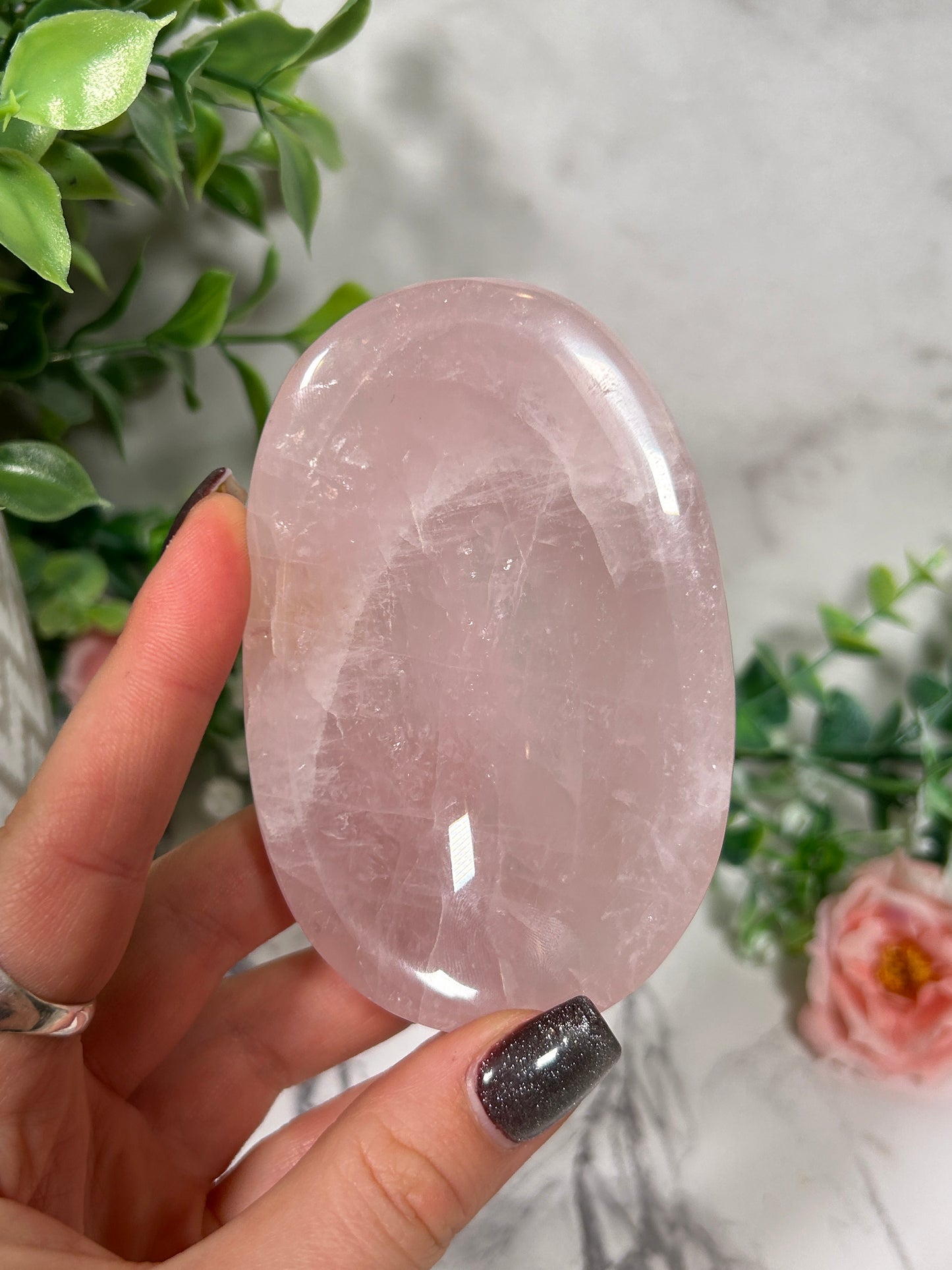 Star Rose quartz bowl 13