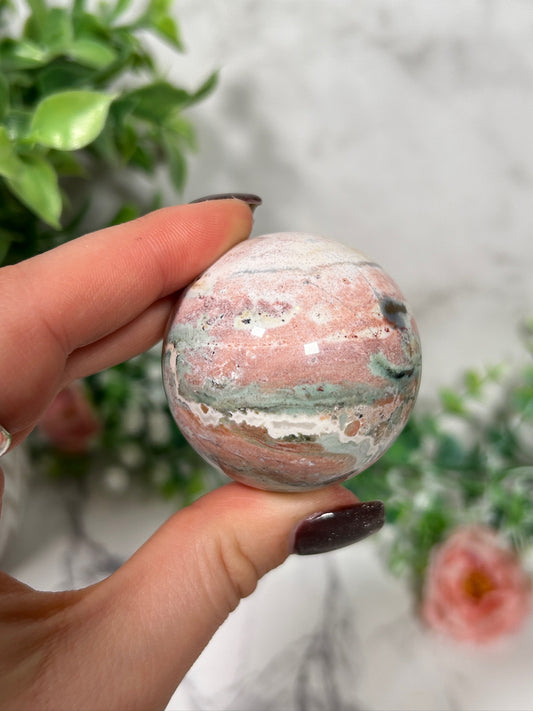 Unicorn Jasper Sphere 24