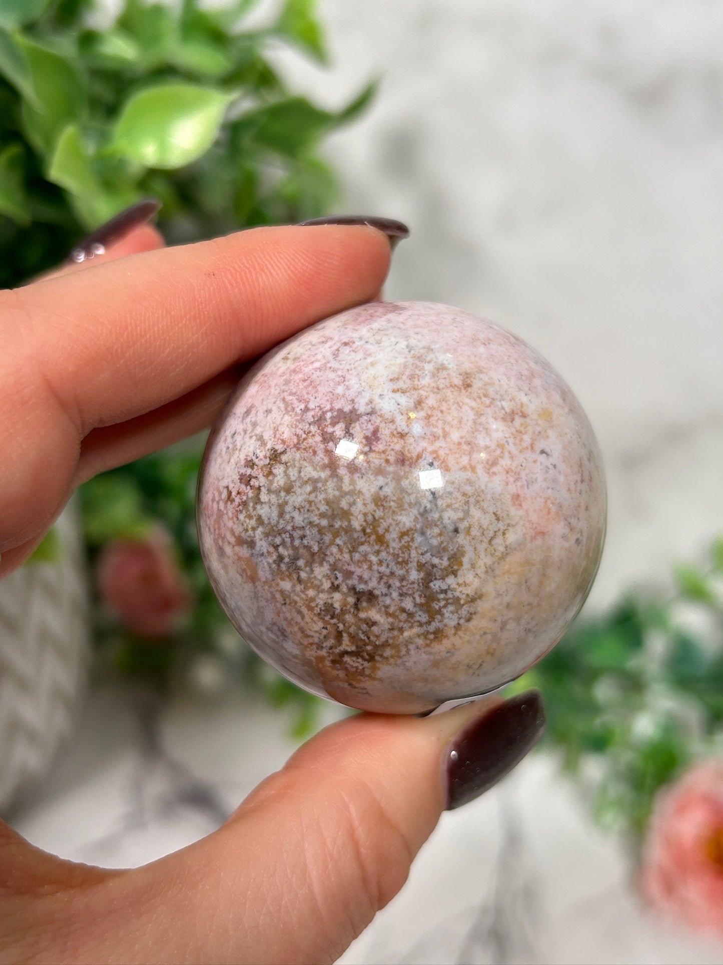 Unicorn Jasper Sphere 28