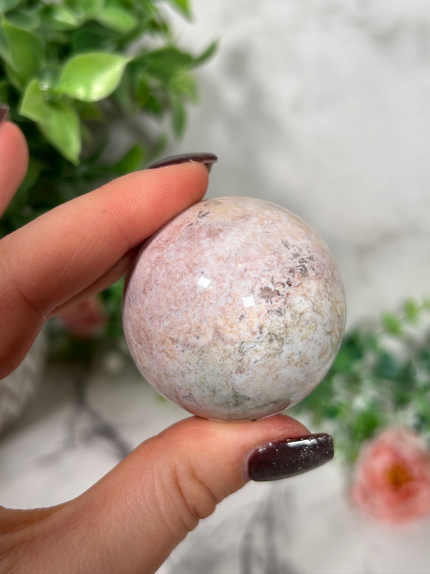 Unicorn Jasper Sphere 25