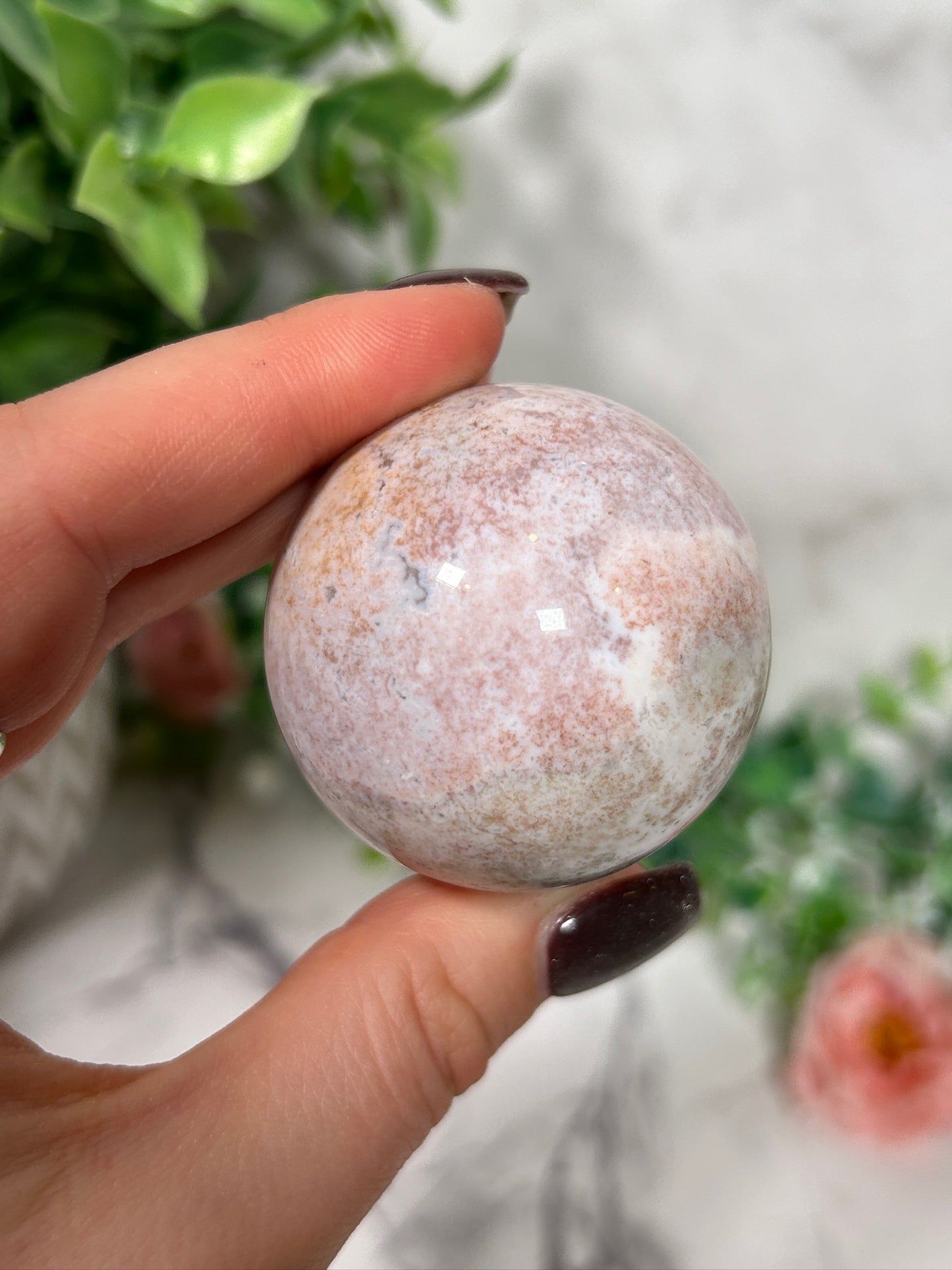 Unicorn Jasper Sphere 25