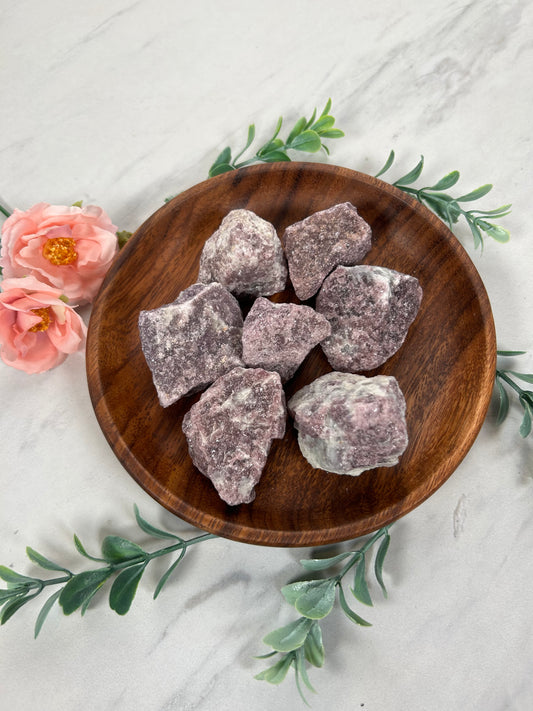 Raw Lepidolite Chunk