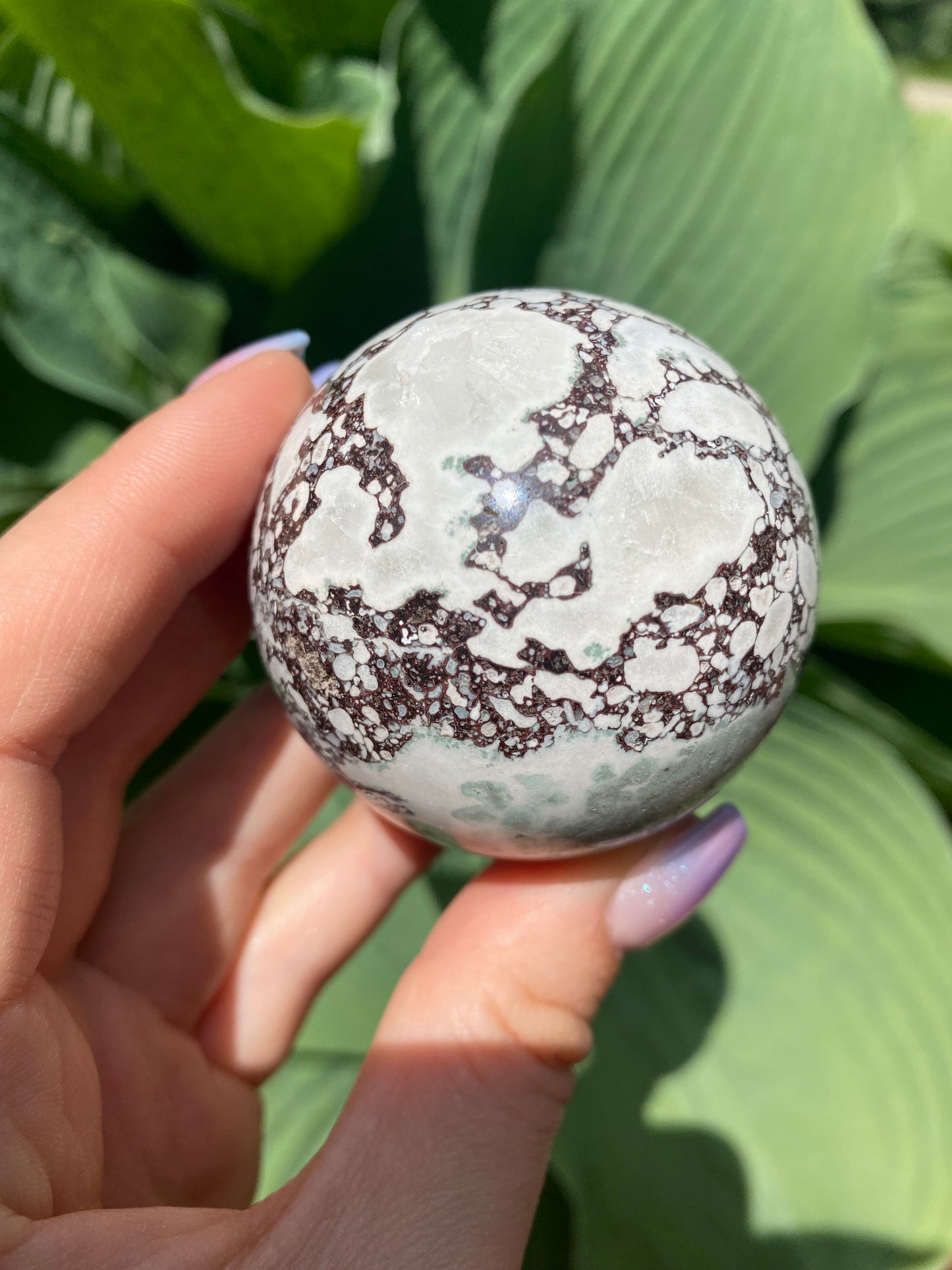 Unicorn Jasper Sphere - 36