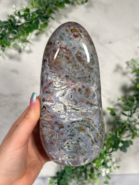 Cosmic jasper freeform 91