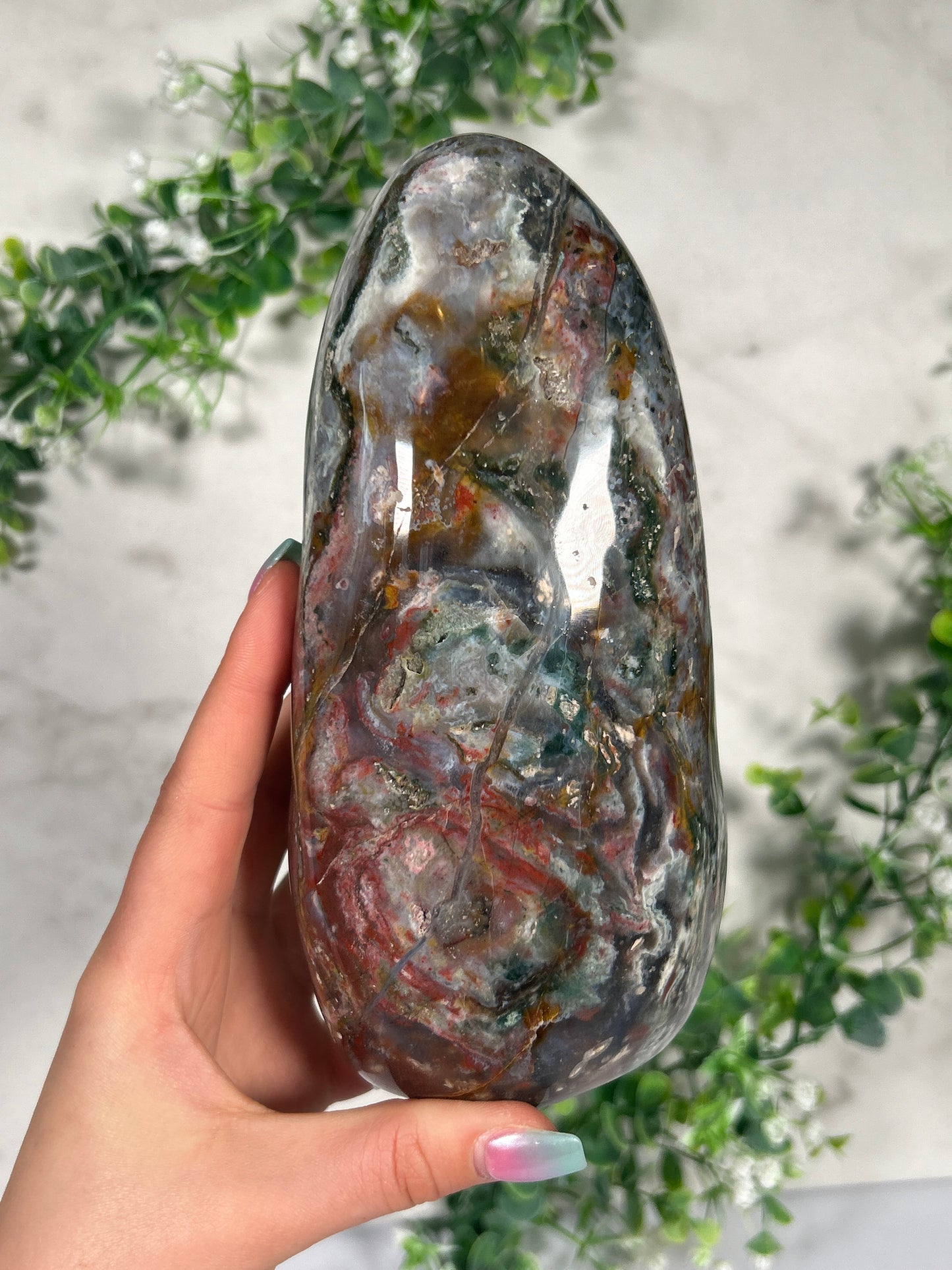 Cosmic jasper freeform 91