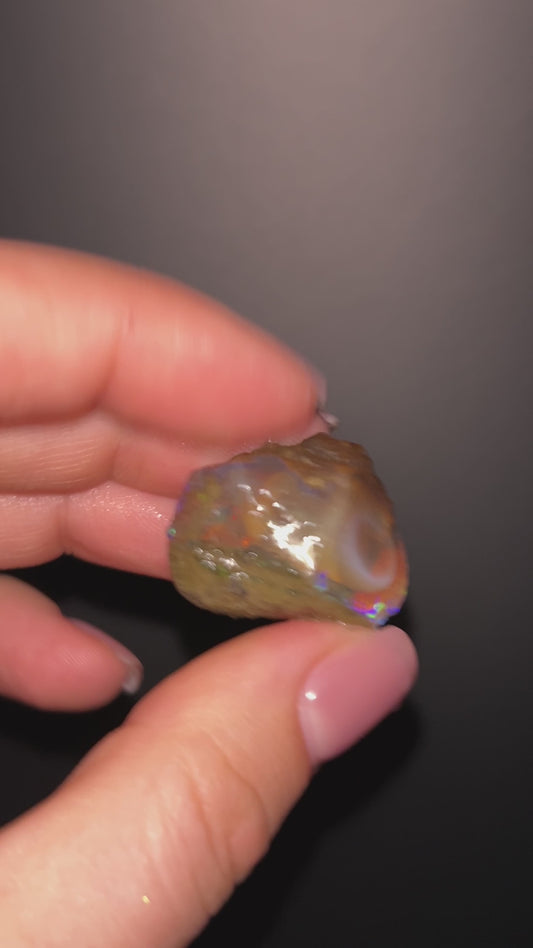 Black Phantom Ethiopian Water Opal 44